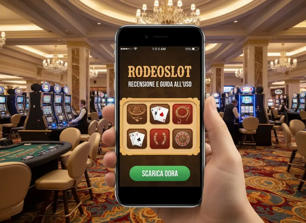 Rodeoslot app recensione e guida all'uso su mobile