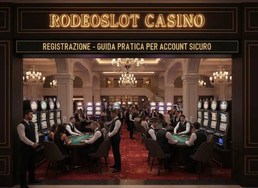 Rodeoslot registrazione guida pratica per account sicuro